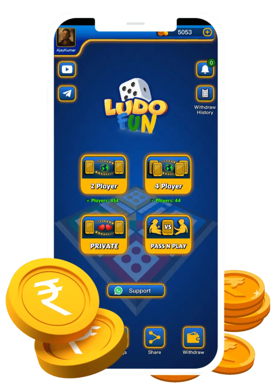 Ludo  Play Multiplayer Ludo Online Games, Win upto ₹10Lakhs